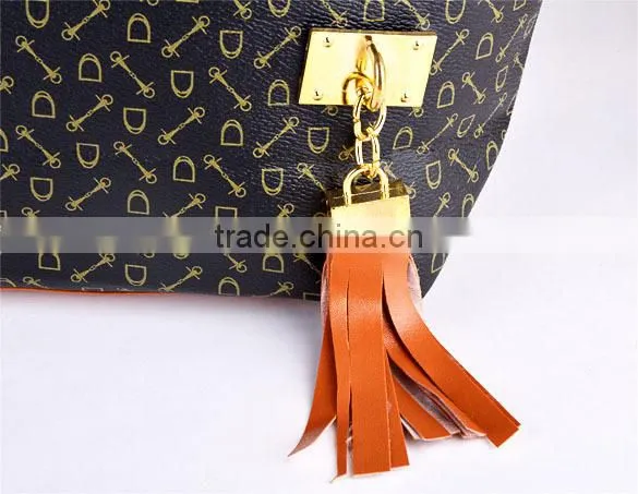 2014 Korean Lady Women Synthetic Leather Messenger Handbag Shoulder Bag Totes Purse SV006496#