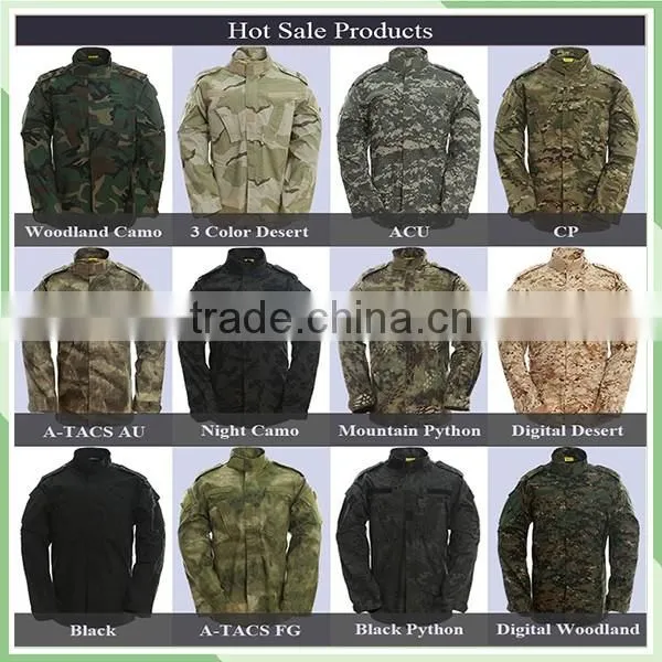 Security protection OEM military clothing