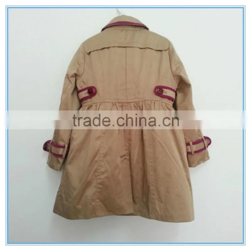 Newest Design Children Girls Autumn and Winter Coat, Children Outwear Coats, Kids Clothing, Long Coat for Children Grils