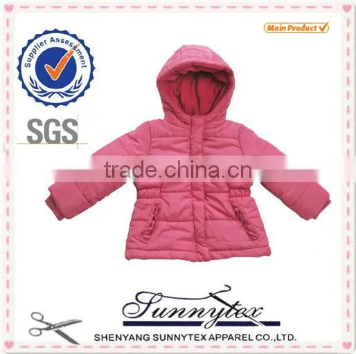 Sunnytex 2014 Children Clothing Winter Girls Jacket