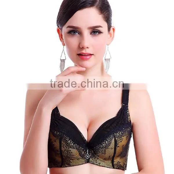 2015 new arrival Nylon & Spandex Plus Size Push-up Bra
