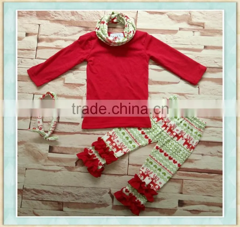 Christmas item pink top tree embroidery pattern ouyfit bangkok clothes wholesale nativity set