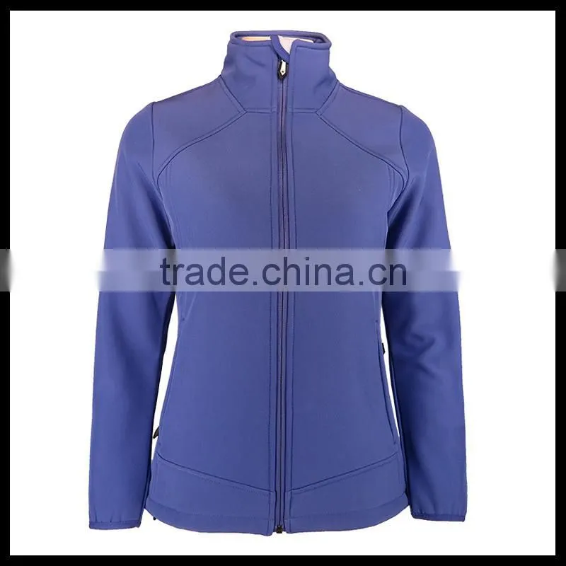 100% Polyester Softshell Jacket Fleece Bound Embroidery Waterproof Breathable Jacket Overcoat