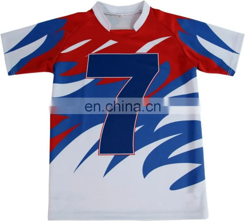 wholesale custom color national rugby jersey