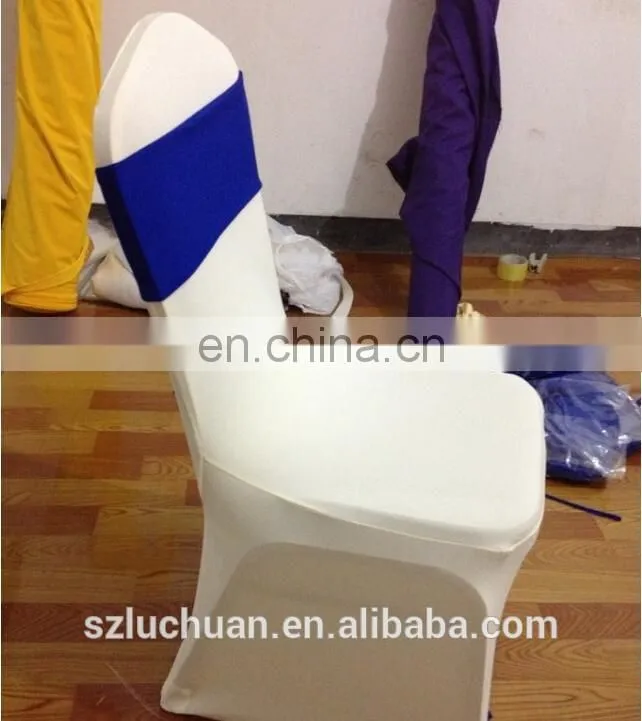 High Quality Satin Fabric Wedding Church Chair Covers