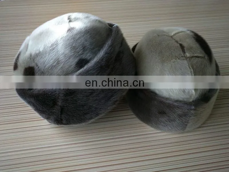Real Canada High Quality Sealskin Fur hat cape of American style for man
