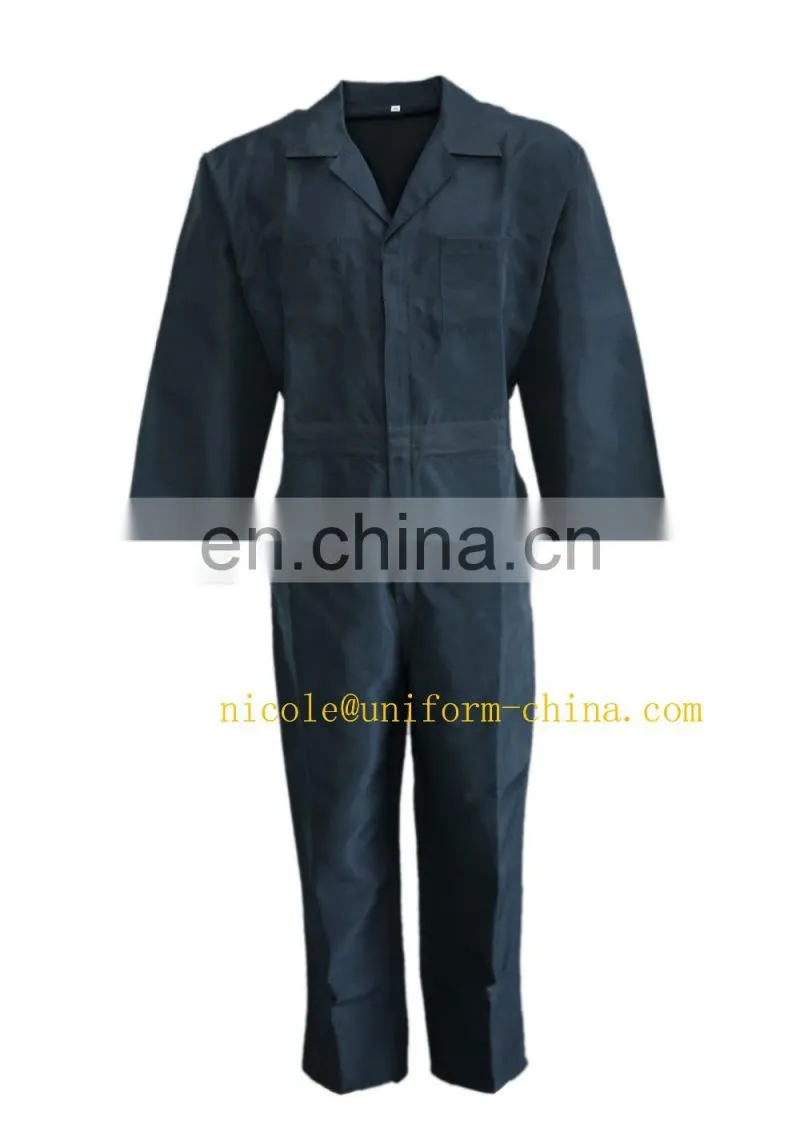 88%cotton 12%nylon mens royal blue flame retardant firefighting welding coverall clothing suit with UL certificates