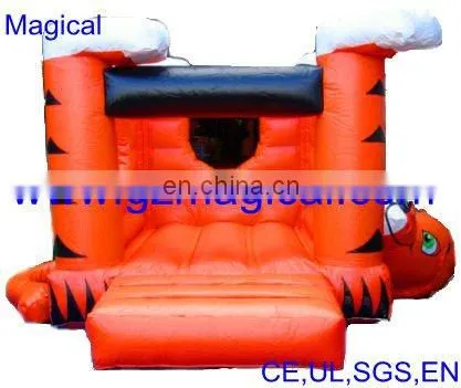 snowman logo inflatable bouncer for christmas celebration