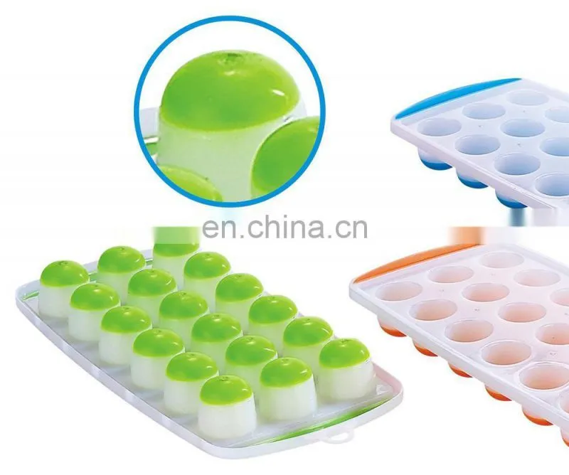 diamond shape plastic ice cube tray with lid