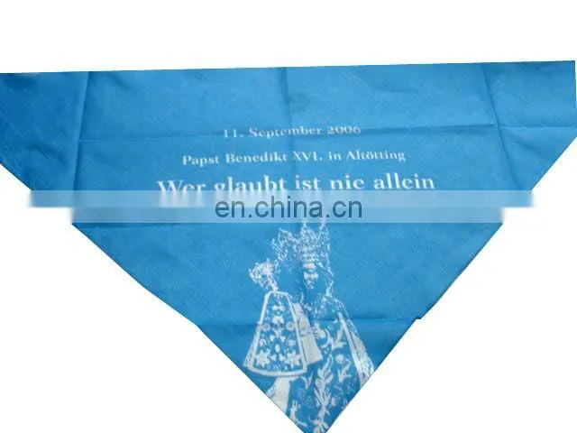 Mass customization printing pet pet scarves cotton cute logo bandanna