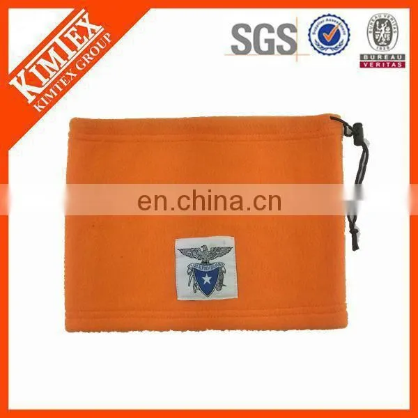 wholesale plain polor fleece fashion custom neck gaiter