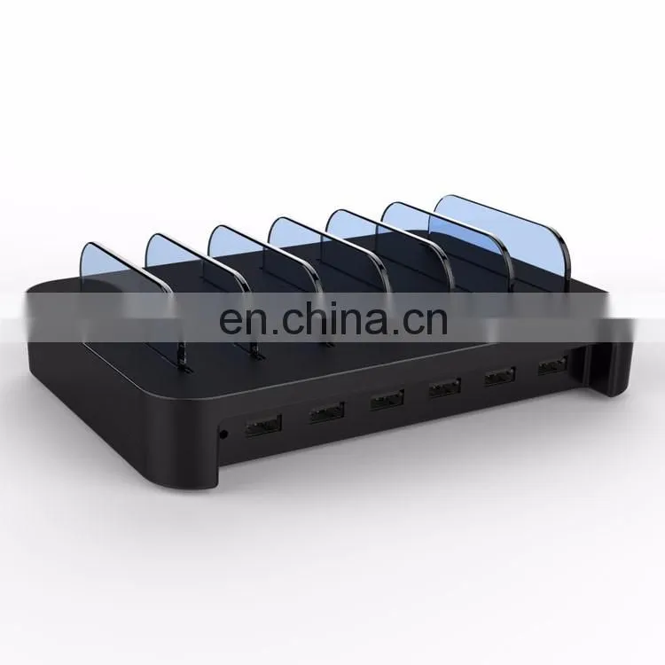 2017 portable 4 port multi usb charge box tablet cell mobile phone charging station