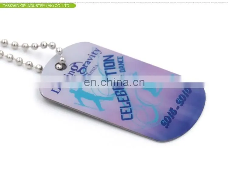 Colorful Metal Pet Dog Tags