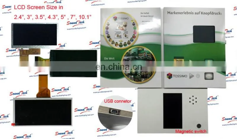 Brand Manufacturer paper craft video greeting card module