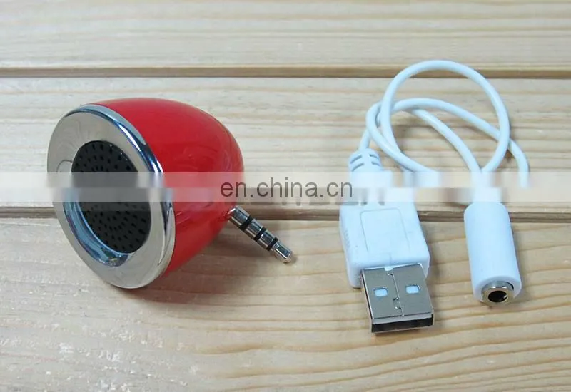3.5mm Mobile Phone Speaker Mini Stereo Audio Speaker for iPhone iPad MP3 MP4