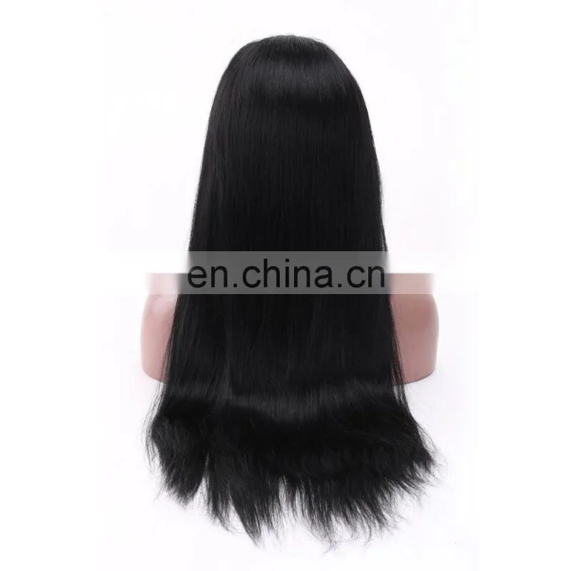 100%Human hair Material and Brazilian Hair Human Hair Type natural looking 8a grade virgin brazilian full lace wig
