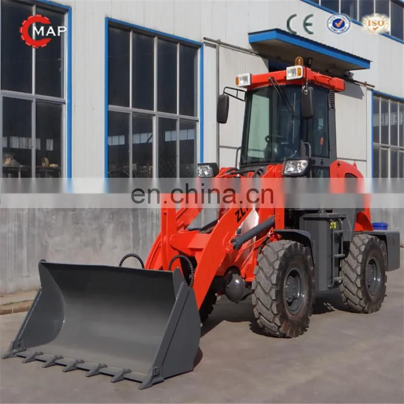 Mappower factory ZL16F 1.6ton mini wheel loader with front end loader