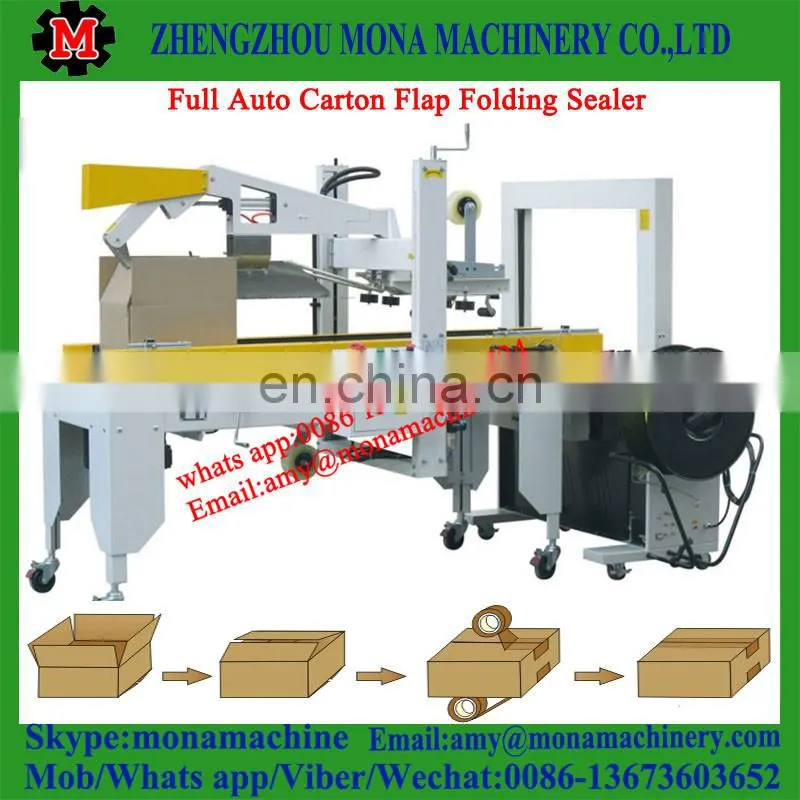 Good working Semi-Automatic carton erector and bottom sealing machine with competitive price