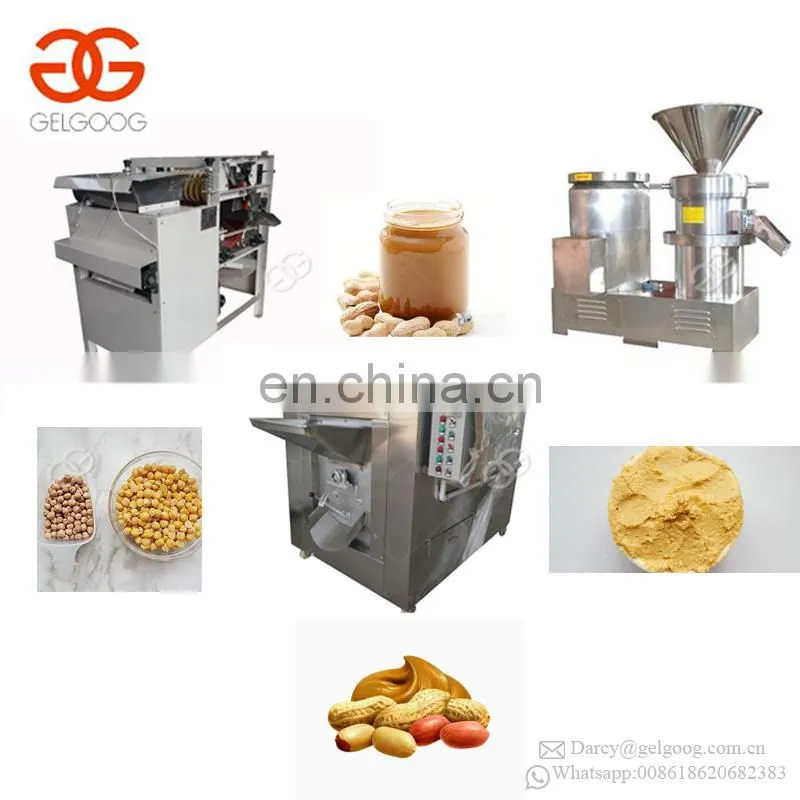 Commercial Almond Peanut Butter Soybean Chickpea Hummus Grinder Machine Nut Butter Production Line