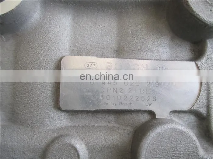 P.N. 5010222523 0445020219 Fuel Pump for Dongfeng Renault Engine Parts