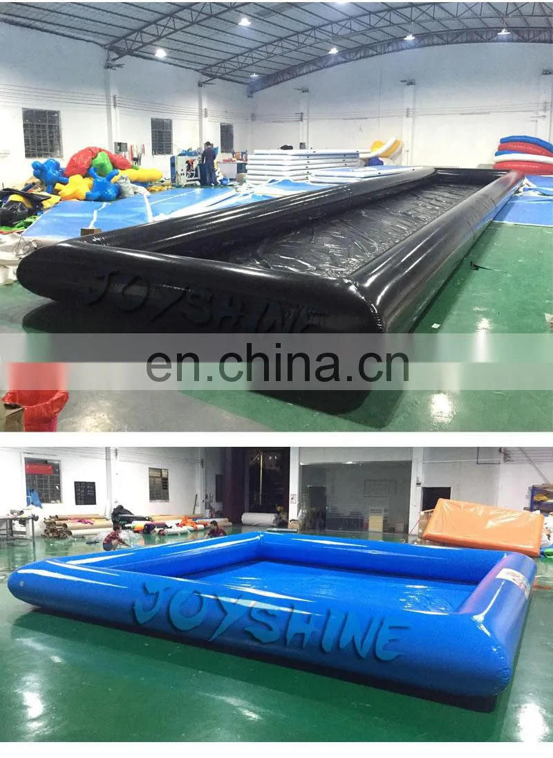 Human Size Water Roller Ball Pools Blow Up Orange Garden Inflatable Swimming Pool For Family