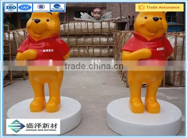 color brilliancy frp art sculpture /modern sculpture for sale