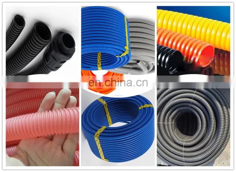 HDPE Plastic Electrical Conduit Corrugated Pipe Machine