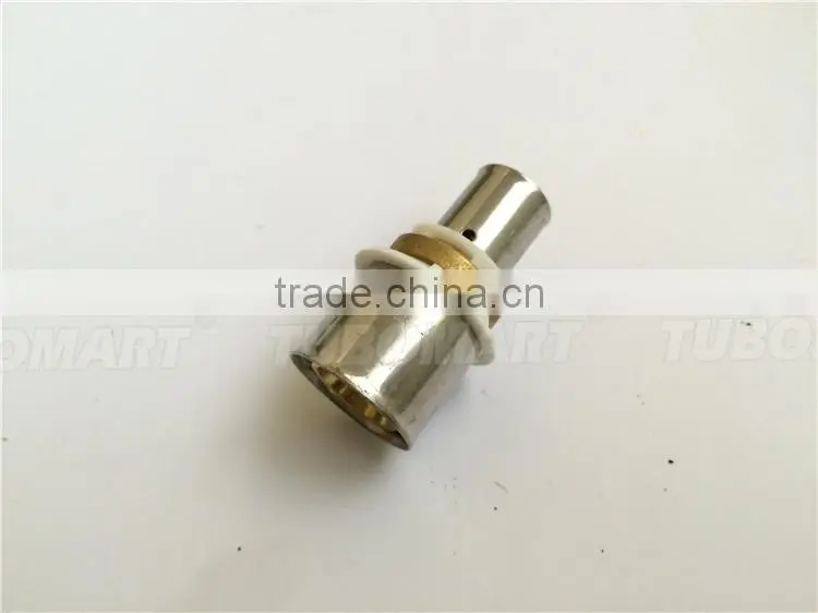 Hot modern dzr connector unequal union pipe press fitting for gas heating system