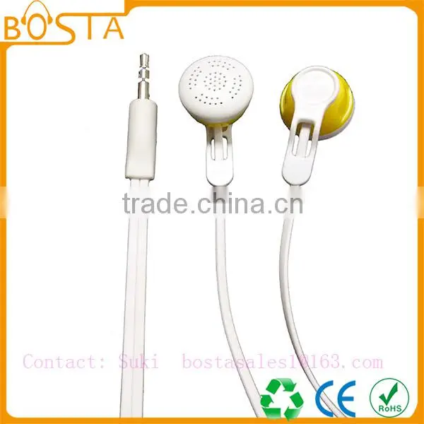 China supplier mobile accessories stereo cheap earphone with microphone