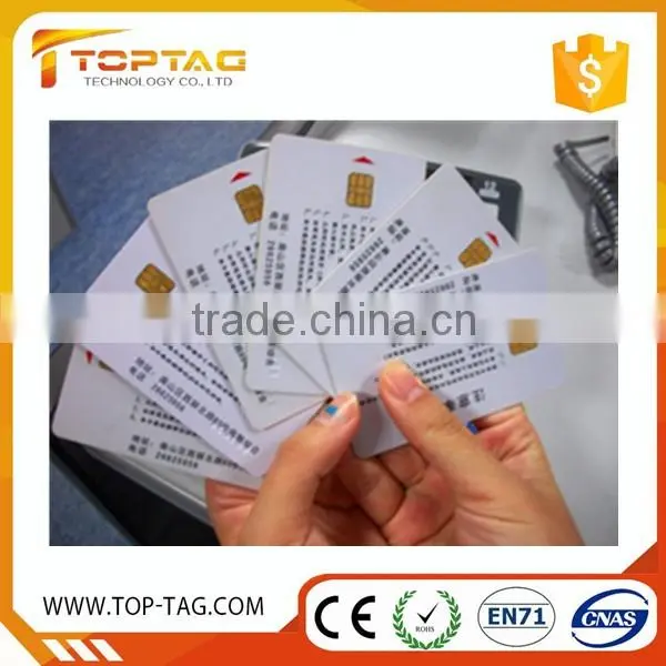 ISO7816 AT24C02 Smart Contact IC Card With 2Kbits Memory