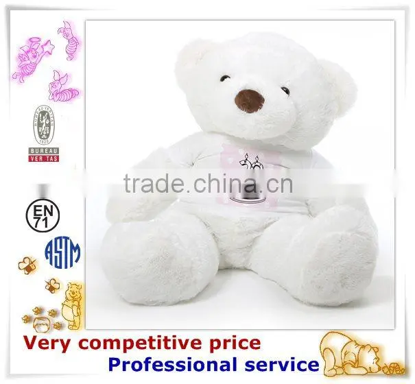 Custom production animal plush toy big bear