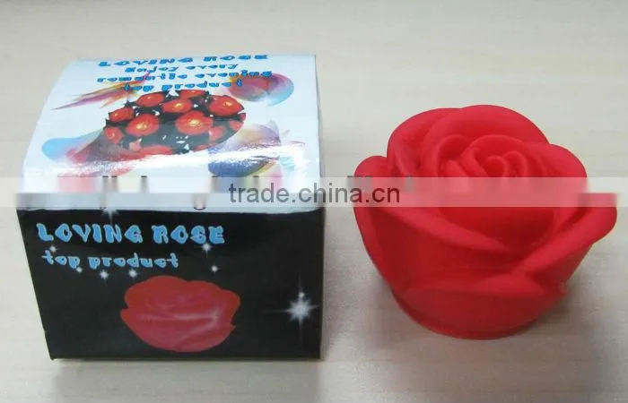 Romantic Colorful LED Rose Night Light