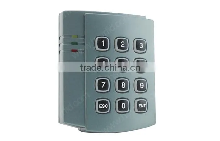 HSY-S202 1100 card holders digit keypad ivory-white rfid card reader with display