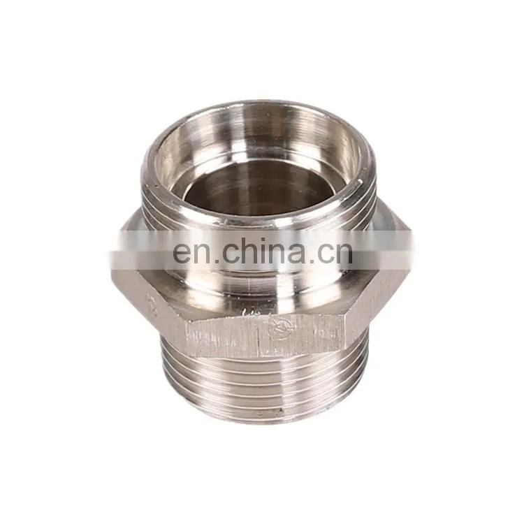 High quality steel hydraulic quick connectors sealing threads male metric hydraulic fittings