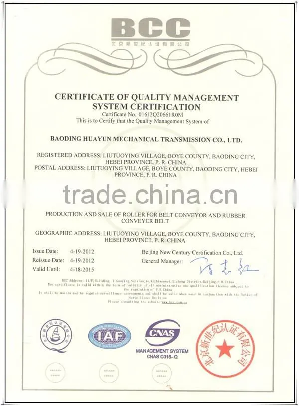 steel driving conveyor pulley for conveyor system