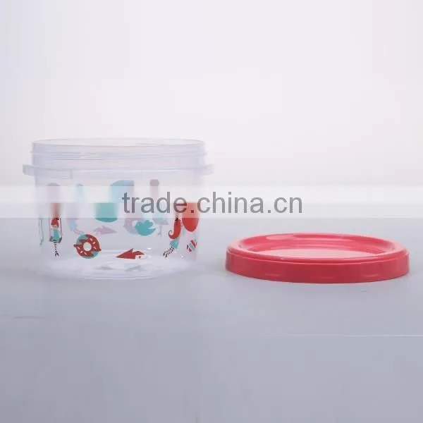 250+500+1000ML plastic pp lunch box vegetable and fruit fresh keeping box