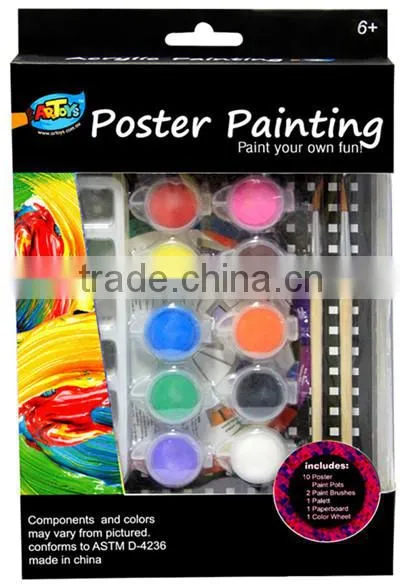 10ct Poster Paint Kit A0065