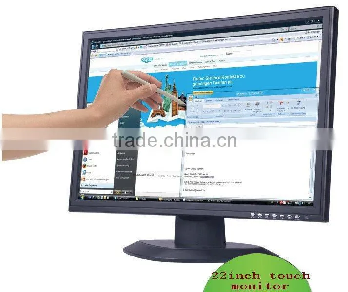 22 Inch Touch Screen LVD TV For Pos /Kiosk