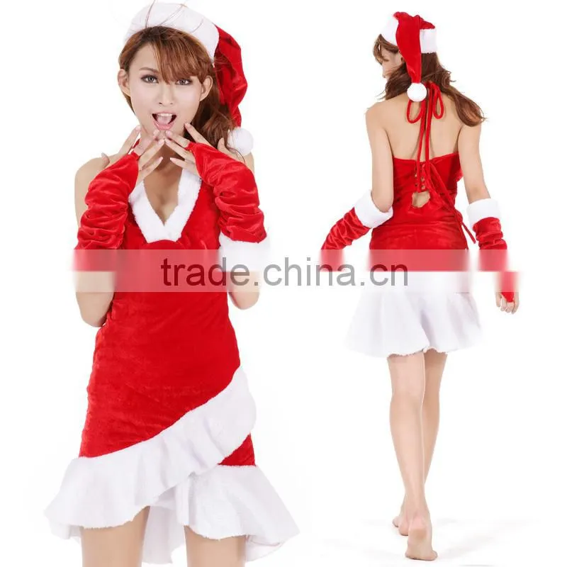 Wholesale fashion Sexy Lingerie Sexy club wear lady christmas lingerie