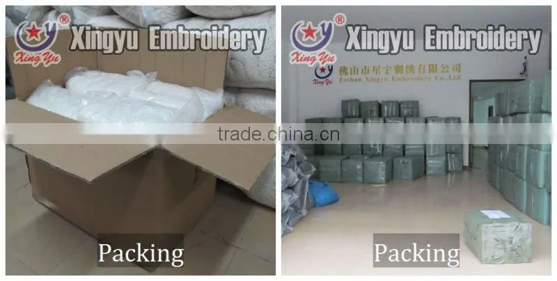 wholesle polyamide mesh embroidery spangle fabric