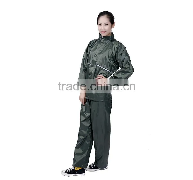 Adult women pvc raincoat