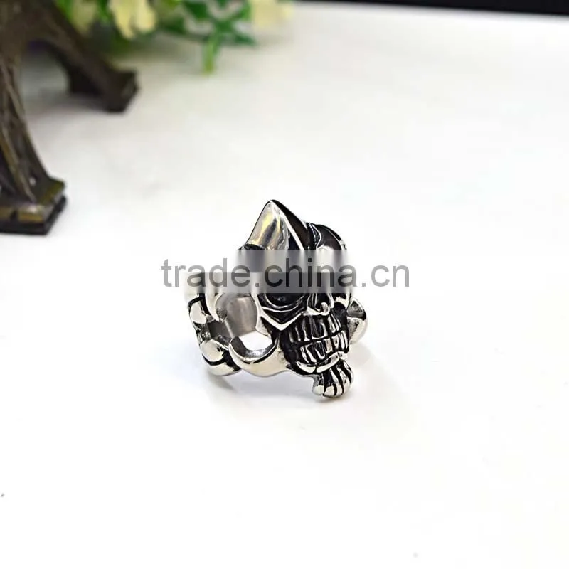 MOQ 3 piece latest silver fashion jewelry finger ring designs for men