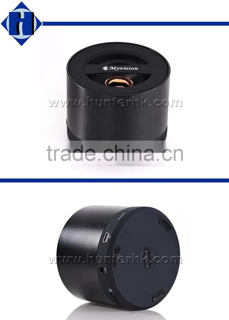 Mini Round Amplifier Type Bluetooth Speaker