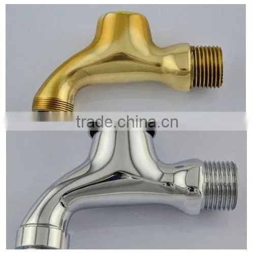 Low Price Promotion Brass Single Cold Washing Machine Faucet Single Lever Single Hole Water Faucet