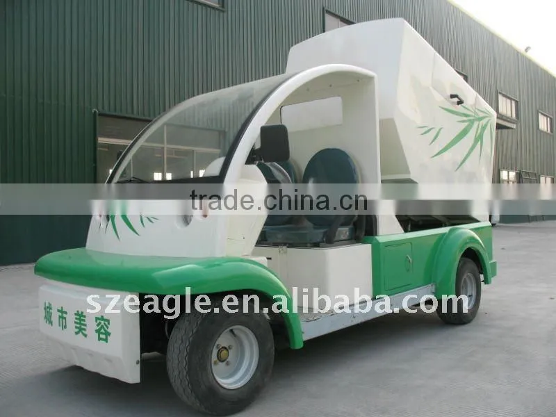waste truck, pure electric, Model EG6020X, 48V 4KW DC system,
