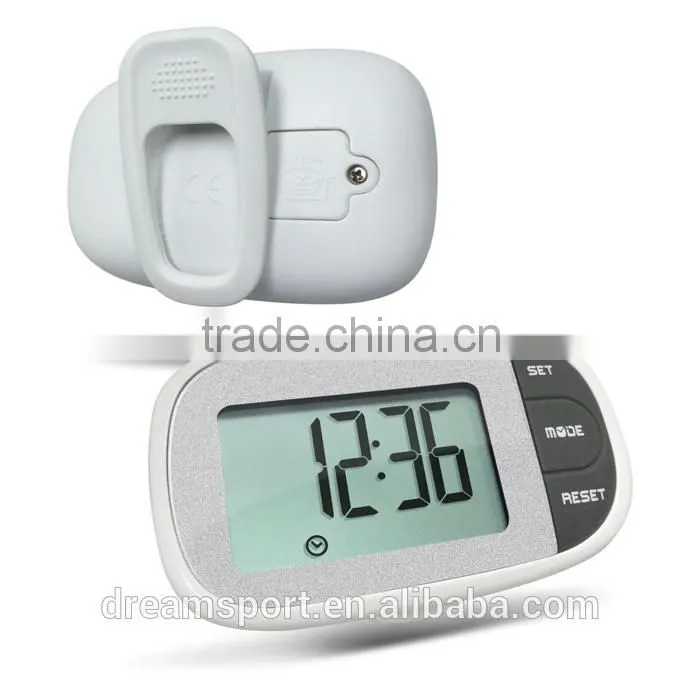 OEM Digital manual use pedometerr with step counter