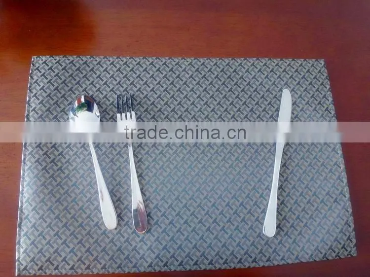 High quality dinner Pvc placemat