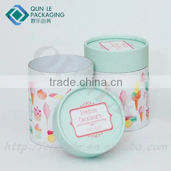 Custom Edge Curled Round Paper Tube