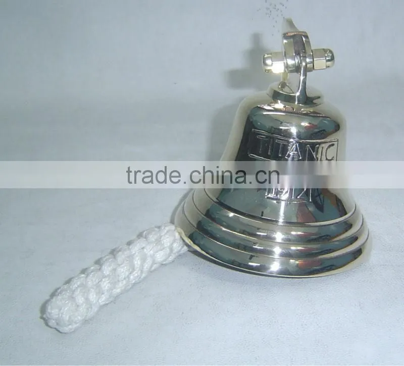 Brass Nautical Bell Wall Hanging