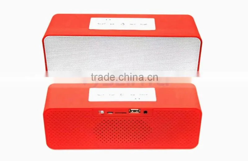 Colorful Cube Shape Wireless Bluetooth Speaker with LED Light